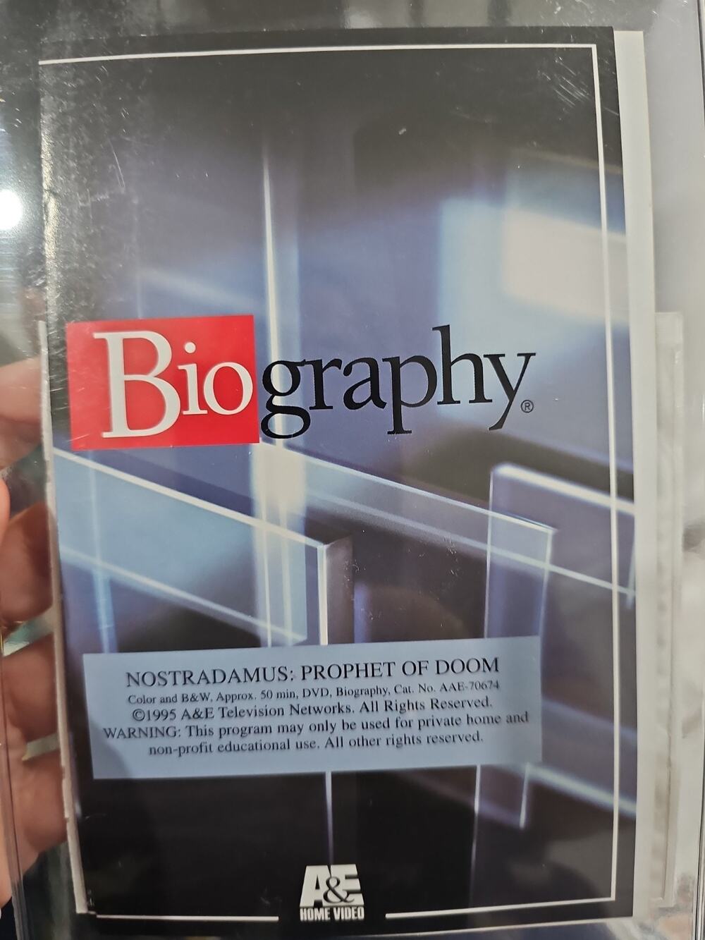 Biography-Nostradamus: Prophet of Doom (DVD)